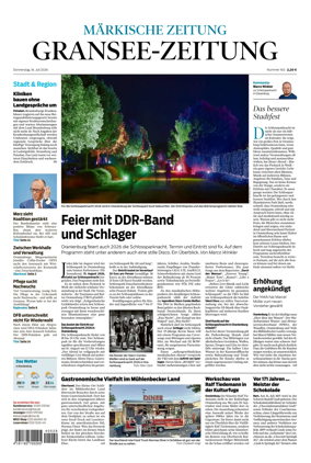 Cover of Gransee-Zeitung