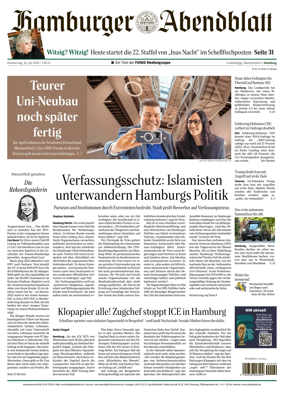 Cover of Hamburger Abendblatt (Hamburg)