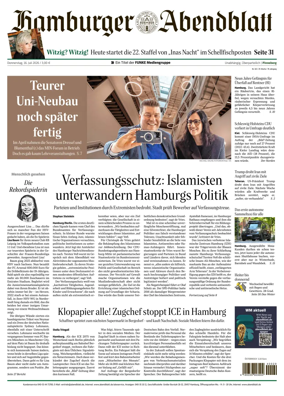 Cover of Hamburger Abendblatt (Pinneberg)