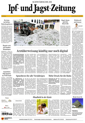 Cover of Ipf- und Jagst-Zeitung