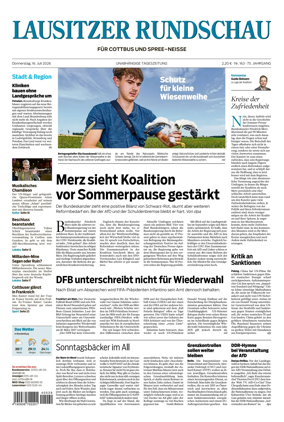 Cover of Lausitzer Rundschau