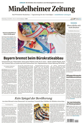 Cover of Mindelheimer Zeitung