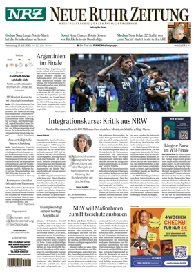 Cover of Neue Rhein Zeitung (Essen)