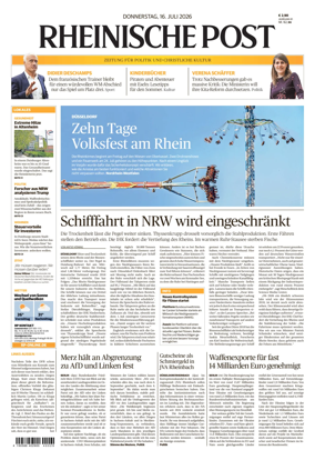 Cover of Rheinische Post Duisburg