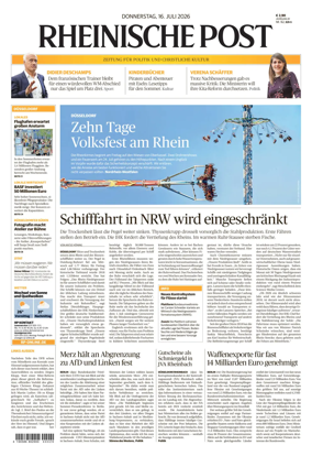 Cover of Rheinische Post – Dusseldorf Stadt