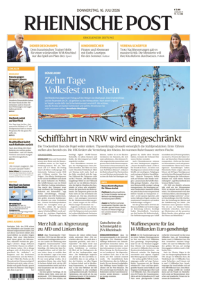 Cover of Rheinische Post Erkelenz