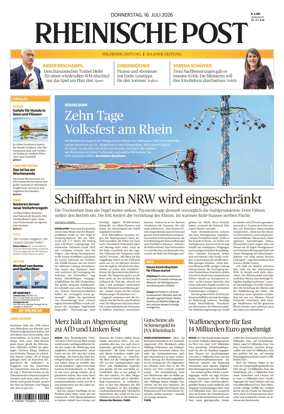 Cover of Rheinische Post Hilden