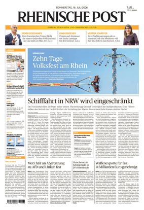 Cover of Rheinische Post Krefeld Kempen
