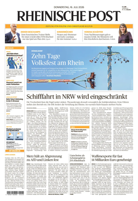 Cover of Rheinische Post - Wesel/Dinslaken