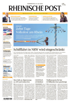 Cover of Rheinische Post - Xanten and Moers
