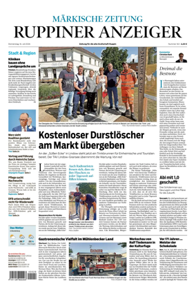 Cover of Ruppiner Anzeiger