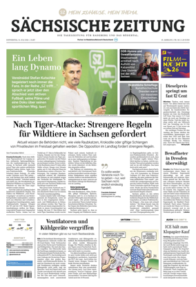 Cover of Sachsische Zeitung (Rodertal)