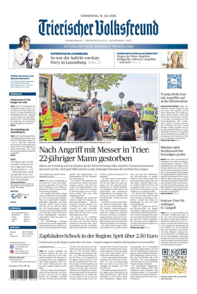 Cover of Trierischer Volksfreund