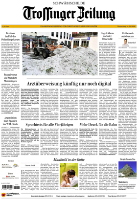 Cover of Trossinger Zeitung