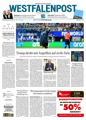 Cover of Westfalenpost (Brilon)