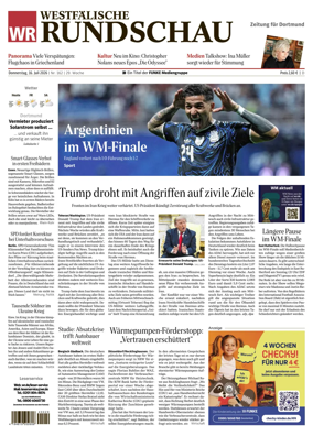 Cover of Westfalische Rundschau (Dortmund-Sud II)