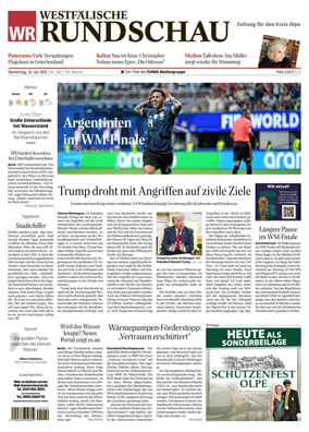Cover of Westfalische Rundschau (Olpe)