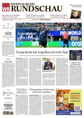 Cover of Westfalische Rundschau (Wetter)