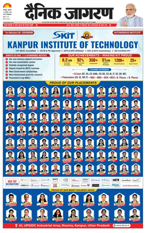 Cover of Dainik Jagran - Kanpur