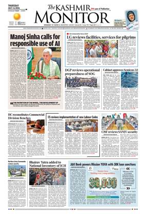 Cover of Kashmir Monitor