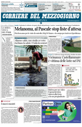Cover of Corriere del Mezzogiorno (Campania)