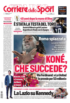 Cover of Corriere dello Sport (Roma)