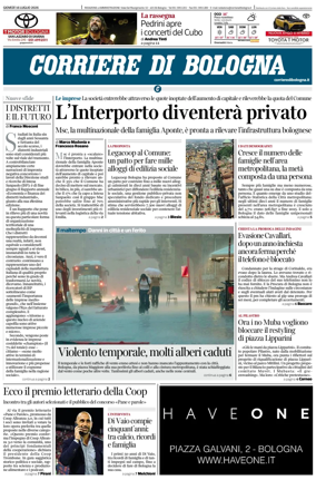 Cover of Corriere di Bologna