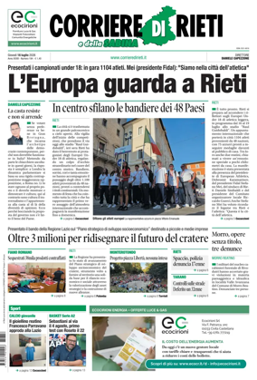 Cover of Corriere di Rieti