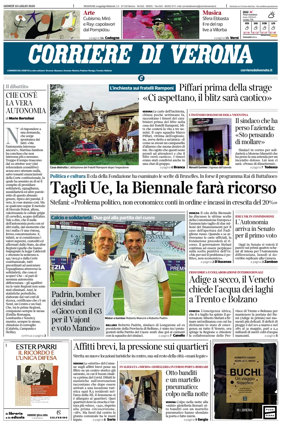 Cover of Corriere di Verona