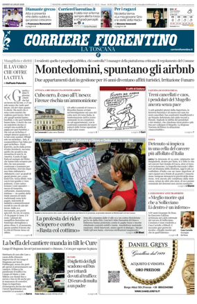 Cover of Corriere Fiorentino