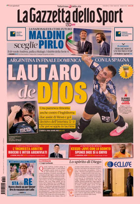 Cover of La Gazzetta dello Sport - Napoli