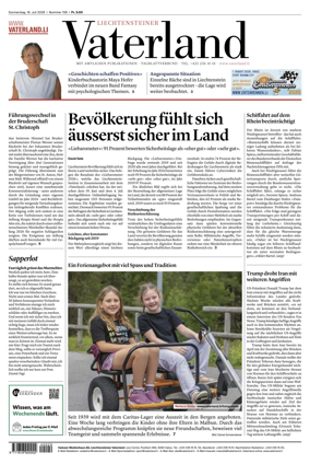 Cover of Liechtensteiner Vaterland