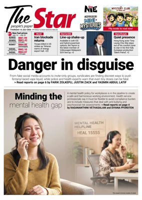 Cover of The Star Malaysia