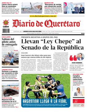 Cover of Diario de Queretaro