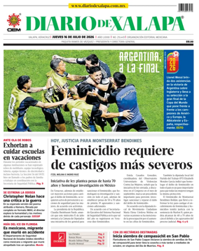 Cover of Diario de Xalapa