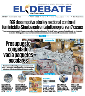 Cover of El Debate de Guasave