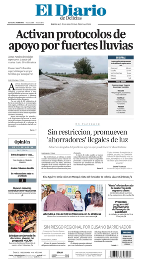 Cover of El Diario de Delicias