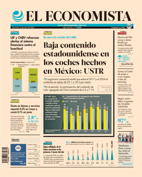 Cover of El Economista (Mexico)