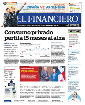 Cover of El Financiero