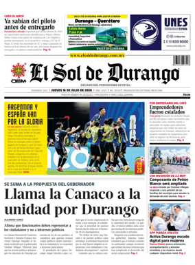 Cover of El Sol de Durango