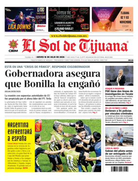 Cover of El Sol de Tijuana
