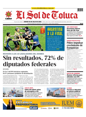 Cover of El Sol de Toluca