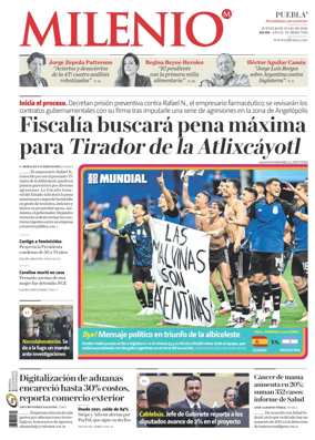 Cover of Milenio Puebla