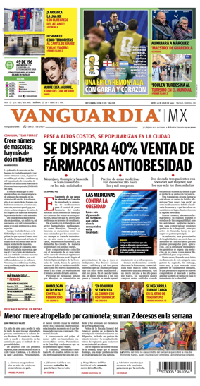 Cover of Vanguardia