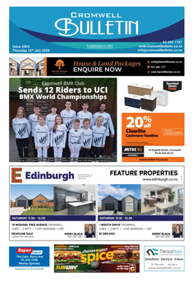 Cover of Cromwell Bulletin