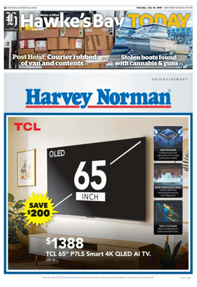 Cover of Hawke's Bay Today