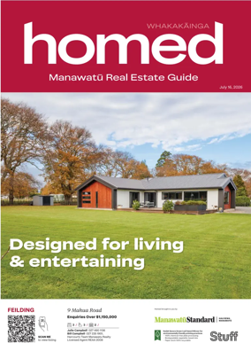 Cover of Homed Manawatu Standard