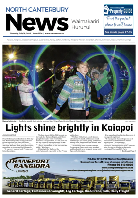 Cover of North Canterbury News