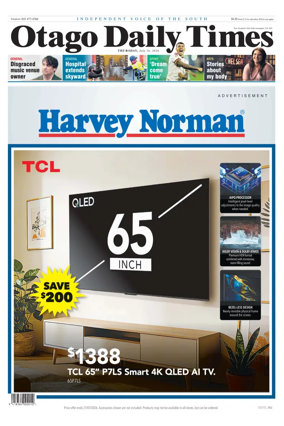Cover of Otago Daily Times