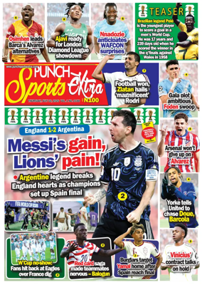 Cover of Punch Sports Extra